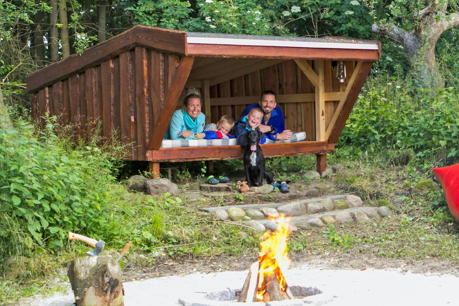 Bygge gapahuk Bygg selv gapahuk